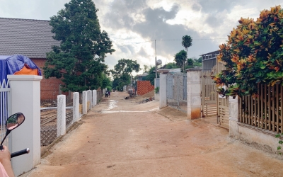 Bán đất 2 mặt tiền trước sau hẻm Hà Huy Tập – Buôn Ma Thuột – Đăk Lăk