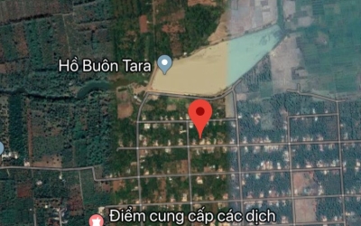 Bán đất gần hồ buôn Tara km13 quốc lộ 26 – Hòa Đông – Buôn Ma Thuột – Đăk Lăk