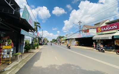 BÁN ĐẤT MẶT TIỀN ĐƯỜNG Y WANG GẦN ĐẠI HỌC TÂY NGUYÊN  5X20 GIÁ CHỈ CÓ 5 TỶ