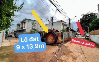 BÁN ĐẤT 2 MẶT TIỀN HẺM 139 A MA KHÊ PHƯỜNG TÂN LẬP