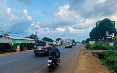 ĐẤT MẶT TIỀN QUỐC LỘ 14 GẦN UỶ BAN XÃ CUÔR ĐĂNG